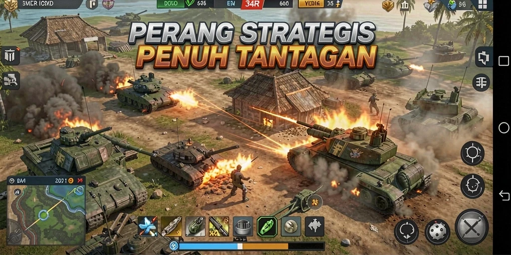 Tampilan permainan <strong>34R</strong> yang mendebarkan dan penuh aksi.