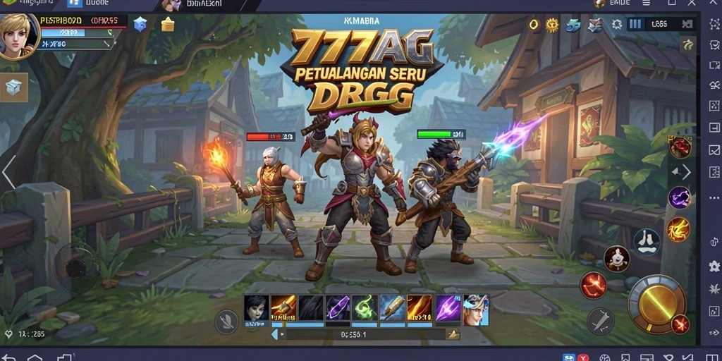 Tampilan gameplay ARPG yang menakjubkan di 777AG.