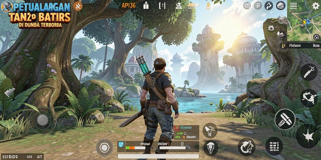 Gameplay Open World yang menarik dan menawan di API36.