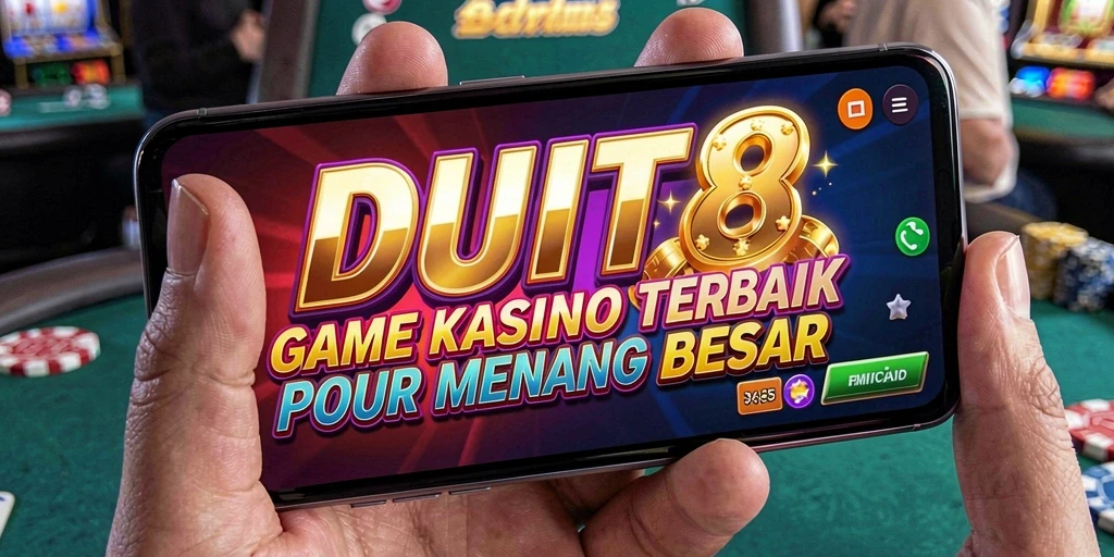 Screenshot gameplay menampilkan keseruan permainan Kasino di DUIT8.