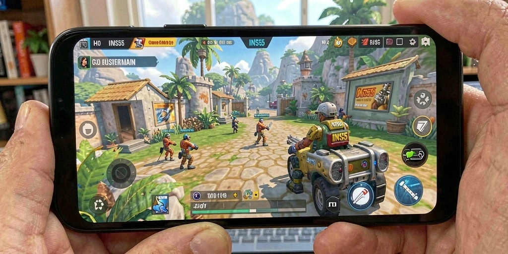 Screenshot gameplay INS55 yang menunjukkan keseruan bermain Casual.