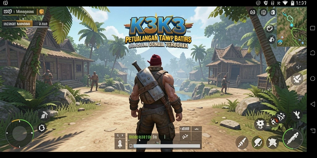 Gameplay menakjubkan dalam dunia terbuka K3K3.