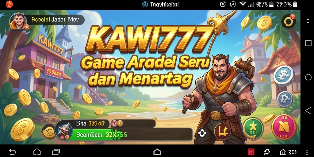 Gameplay seru dan menantang di KAWI777.