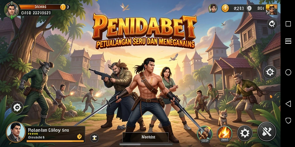 Screenshot gameplay PENIDABET yang menampilkan petualangan seru di dunia imajinatif.