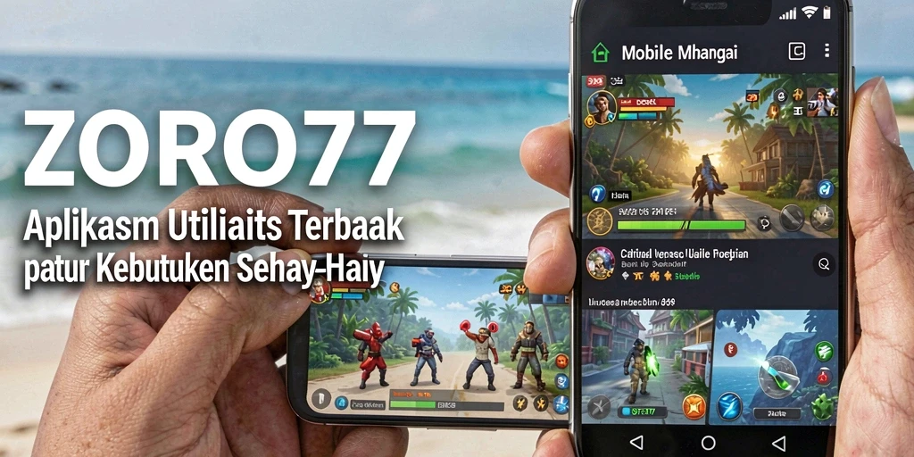 Tampilan antarmuka ZORO77 yang intuitif dan fungsional.
